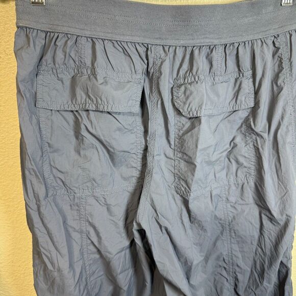 Anthropologie Daily Practice Wide Leg Wind Breaker Pants Size S Casual Lounge - Picture 6 of 9